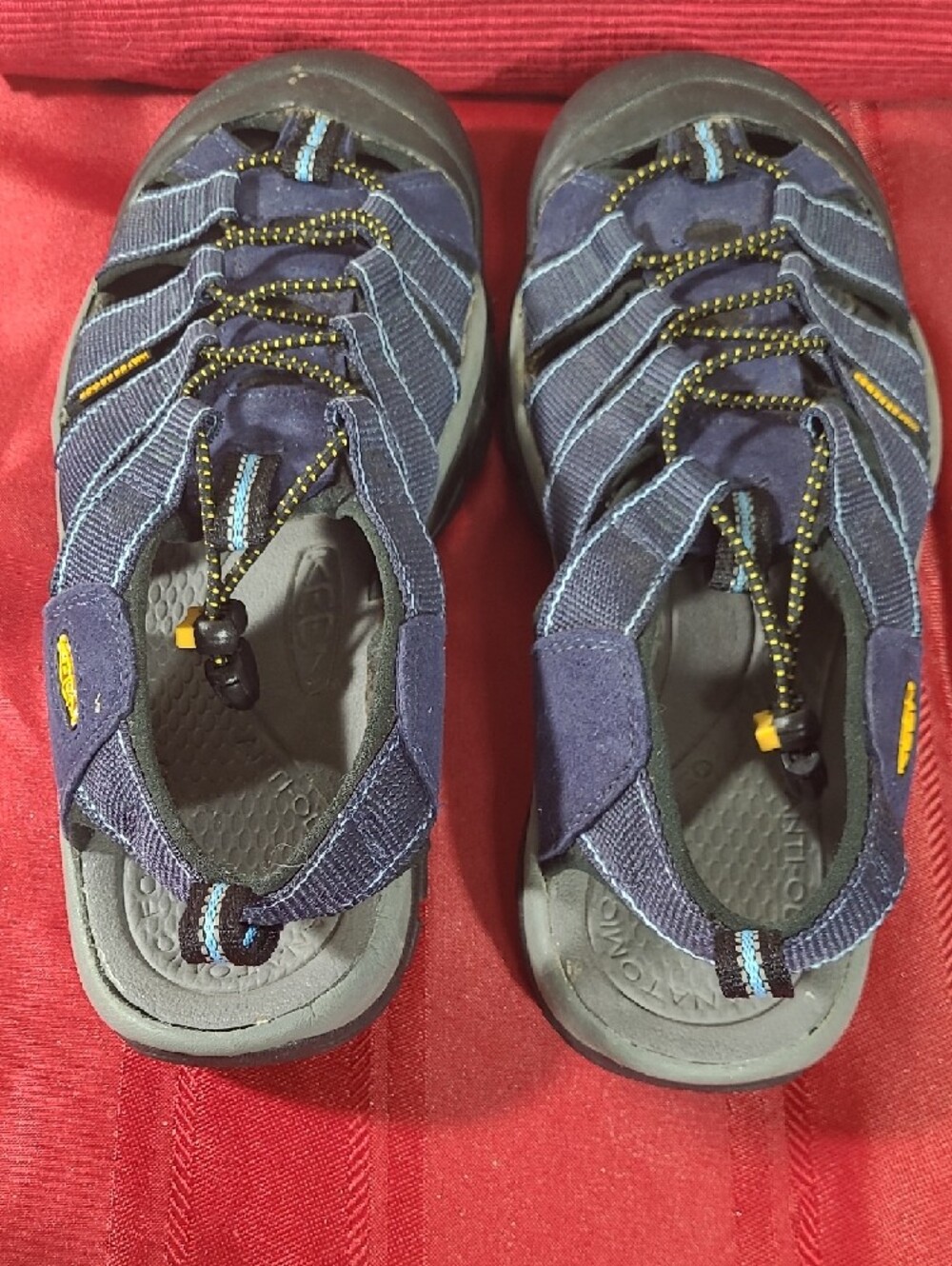 Keen Navy and Light Blue Trail Sandals - Picture 5 of 6